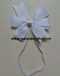 bow tie with stretch loop