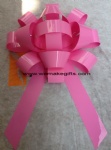 custom giant bow for decoration, wholesale magnetic giant 30 inch car bow