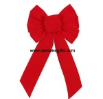 Velvet ribbon bow
